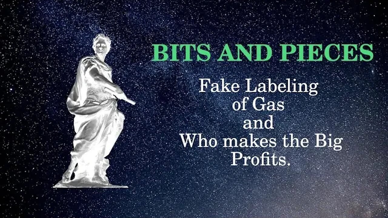 Bits and Pieces Fake Labeling of Gas and Who makes the Big Profits