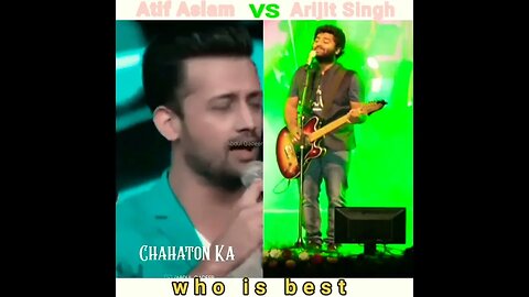 Song battle 💥❤️🔥 || Atif Aslam Vs Arijit Singh X main rang sharbaton #shorts #atifaslam #arijitsingh