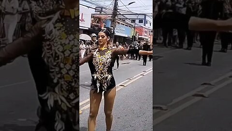BANDA MARCIAL LUIZ RAMALHO 2022 NO DESFILE CÍVICO - BAIRRO DE MANGABEIRA 2022 - #shorts