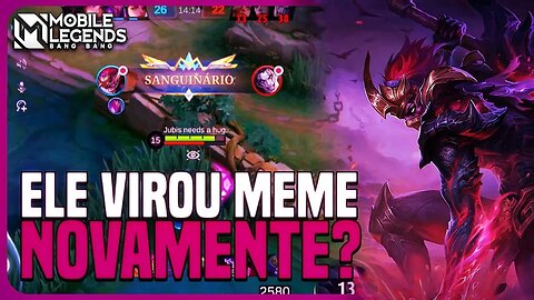 HANZO VOLTOU A SER MEME?? JOGUEI COM ELE | MLBB