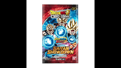 Opening a Dragon Ball Super TCG: Saiyan Showdown #2