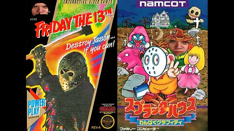 Friday the 13th (NES)/ Splatter House (Famicom)