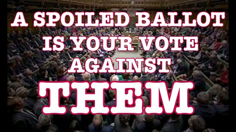 spoil the ballot