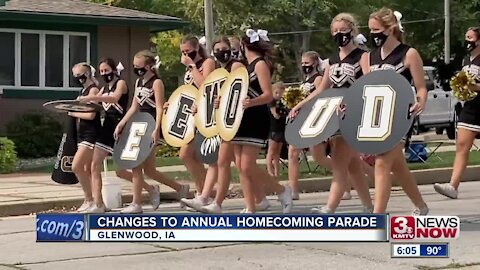 Glenwood, Iowa holds annual homecoming parade