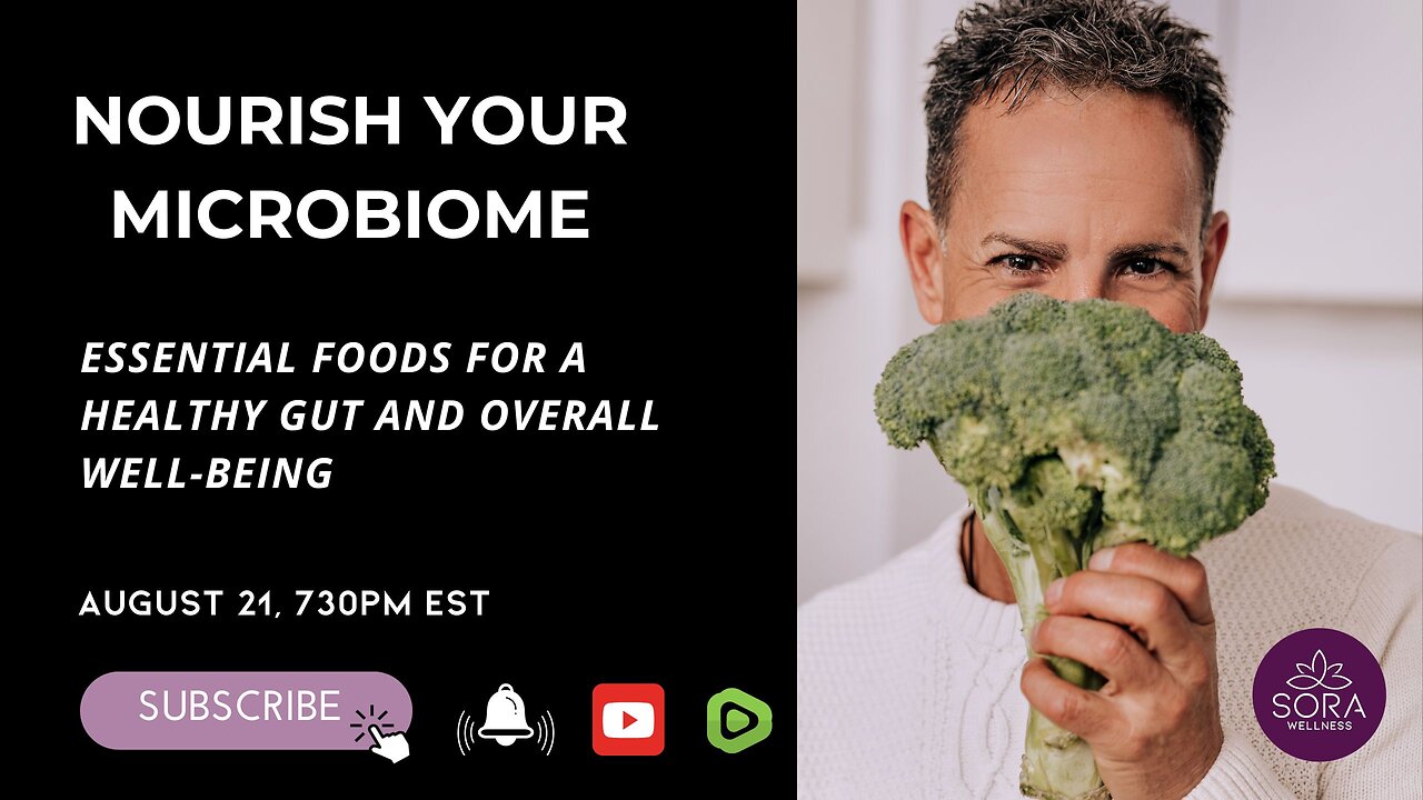"Nourish Your Microbiome: Essential Foods for a Healthy Gut and Overall Well-Being"