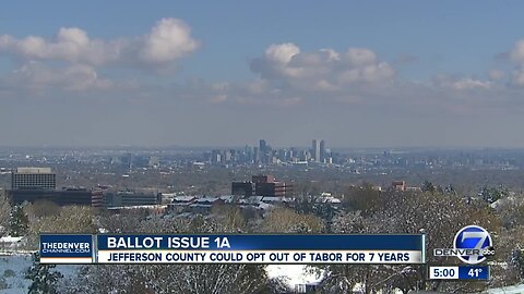 Ballot issue 1A causing controversy in Jefferson County