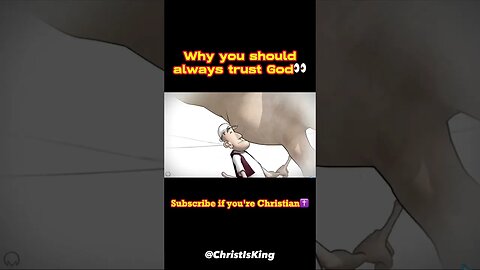 Why You Should ALWAYS Trust GOD✝️ #shorts #jesus #christianity #edit