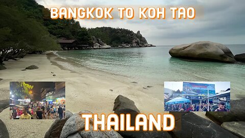 How to get to Koh Tao Island from Bangkok - Bus & Ferry for 1,250 Baht
