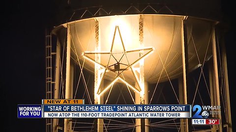 Tradepoint Atlantic hosts Star of Bethlehem steel lighting ceremony