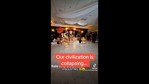 A Twerking Performance at a quince... This is DEGENERACY!