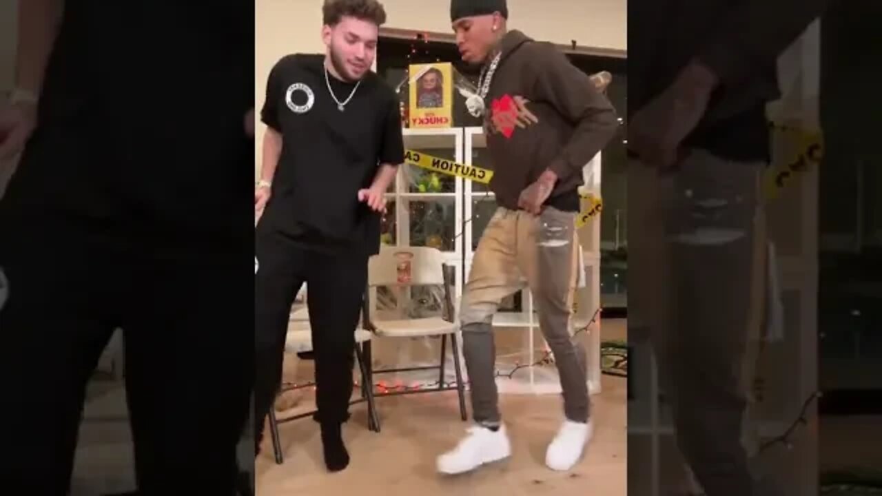 Adin Ross and NLE Choppa get sturdy #adinlive #shorts #adinlive