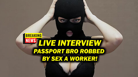 ⚠️BREAKING NEWS: Another Passport Bro Robbed in Medellin - Live Interview!