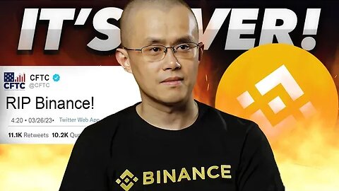 CFTC Is Suing Binance: Could This Be The End For Crypto?!?!