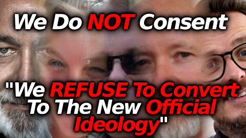 We REFUSE To Convert To Their Fascist Religion!! NO Forced Medicine & NO Forced Religion!