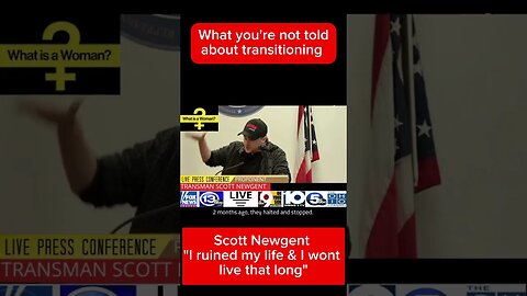 Scott Newgent: gender affirming treatment in children has dire consequences not truly understood