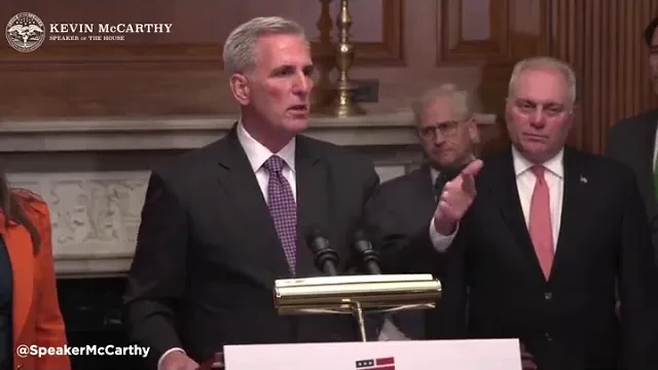 Speaker McCarthy on the Fiscal Responsibility Act: We Put The Citizens of America First