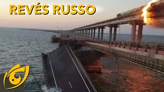 Como os UCRANIANOS conseguiram DESTRUIR a PONTE da CRIMÉIA？