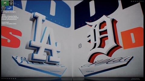 Dodgers @ Tigers. Game 2 of 3 Game Series. MLB the Show 24.