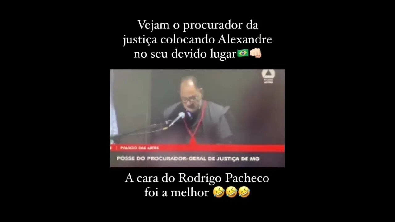 PROCURADOR COLANDO ALEXANDRE DE MORAES NO SEU DEVIDO LUGAR ... #shorts