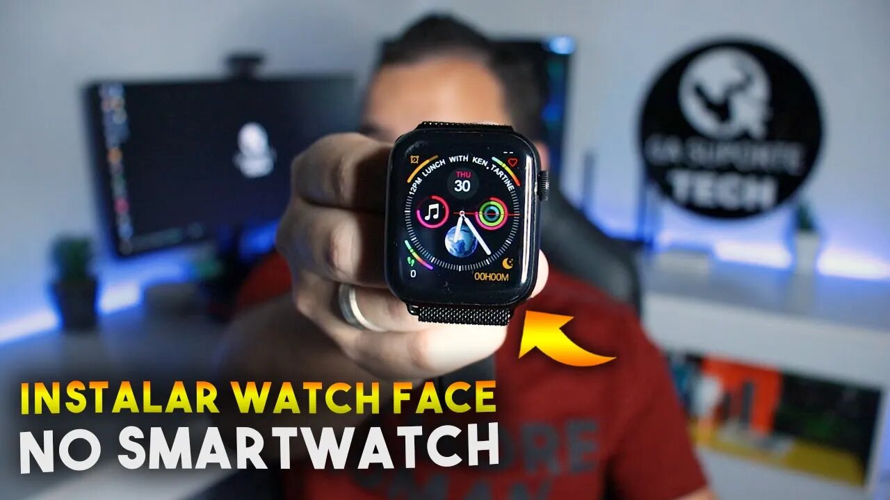 Como INSTALAR NOVAS WATCH FACES no SmartWatch IWO W46