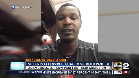 Entire city elementary school seeing Black Panther thanks to teacher