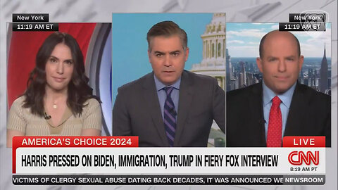 Dumbass Duo Jim Acosta & Brian Stelter Teaming Up To DEFEND Kamala From Bret Baier Make Things Worse