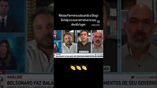 Nikolas Ferreira colocando o Diogo Schelp e a sua narrativa no seu devido lugar