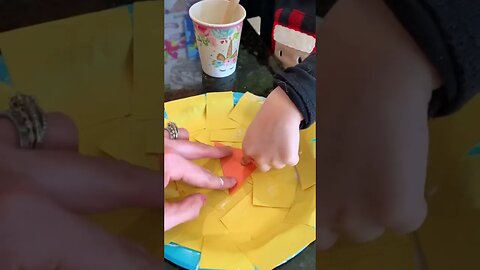 Easter Craft For Toddlers and Kids | Fun Easter Activity for Child Parent Bonding #shorts