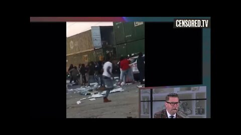 Gavin Mclnnes Train carts getting robbed || Fireman Bit/Mailbag || GOML CENSORED TV ||