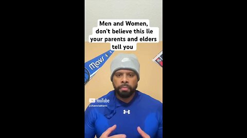 Men and Women, don’t believe this lie your parents and elders tell you #fitness #motivation #goals