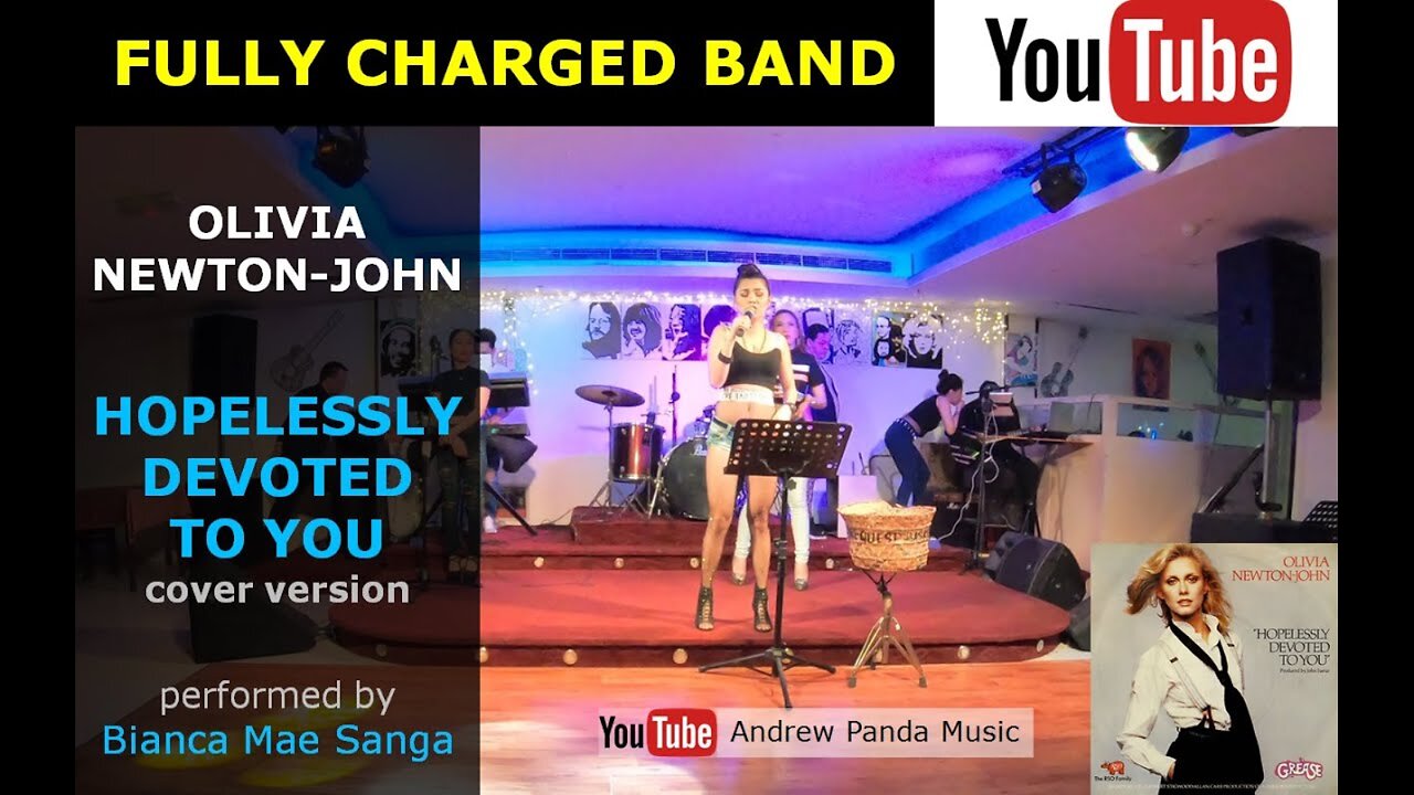 OLIVIA NEWTON-JOHN - HOPELESSLY DEVOTED TO YOU (Live cover version @ Buddy's Bar ABH) #viral #ph #ae