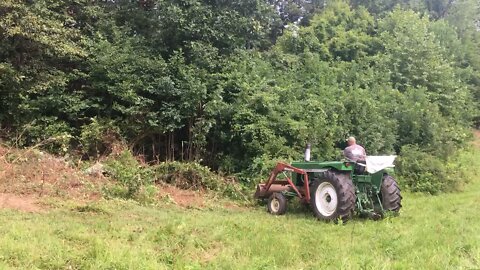Getting it done with the Oliver Tractor