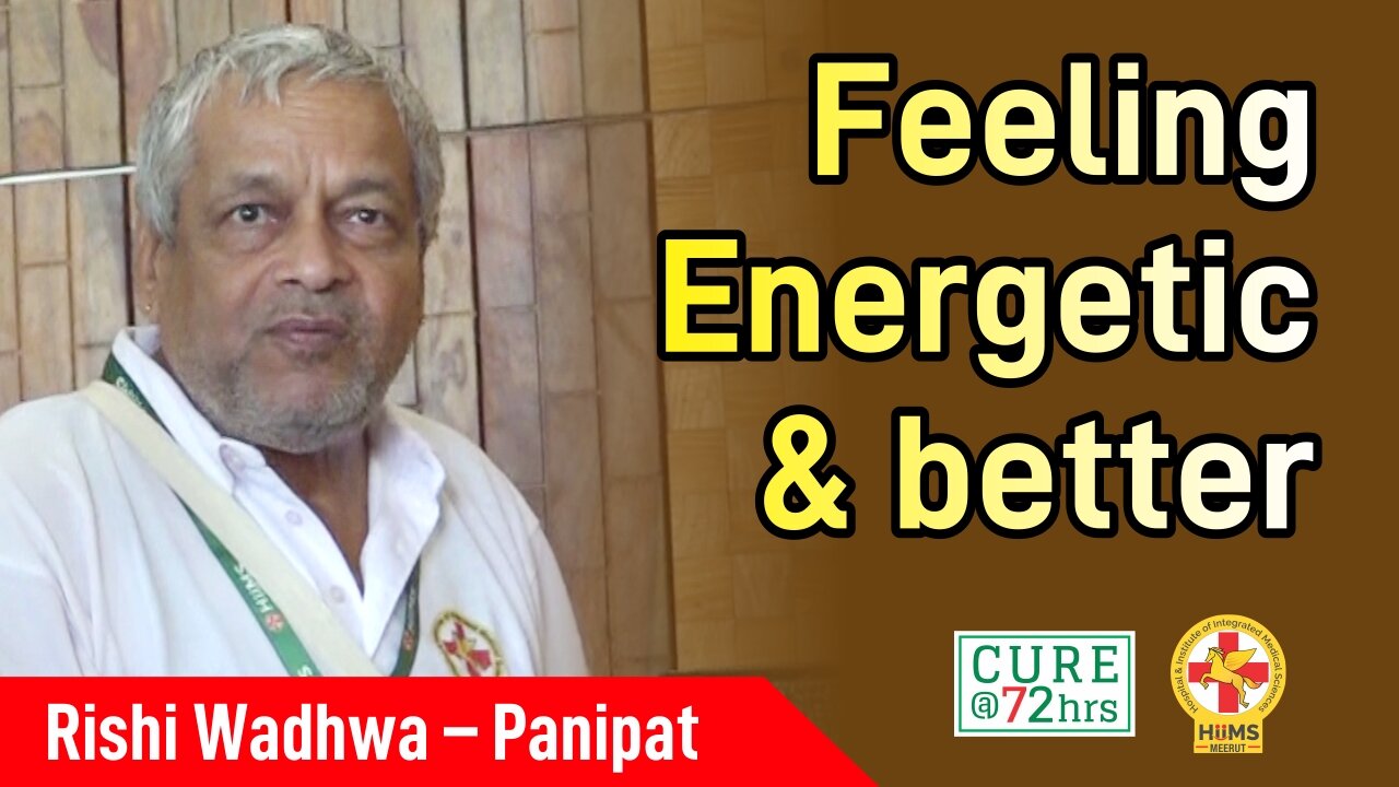 Feeling Energetic & better