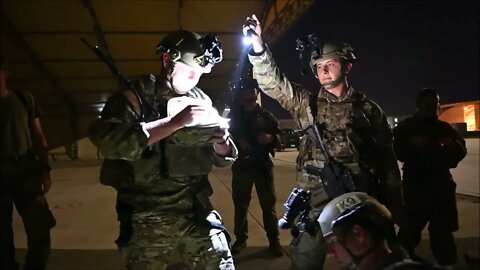 Air Force Dog Handlers Team up with U.S. Army Task Force Black Cat