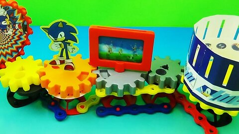 2018 SONIC THE HEDGEHOG SET OF 4 SUBWAY COLLECTORS BUILDING TOYS PLAYSET VIDEO REVIEW