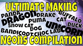 Roblox Adopt Me Making Neon Pets Video