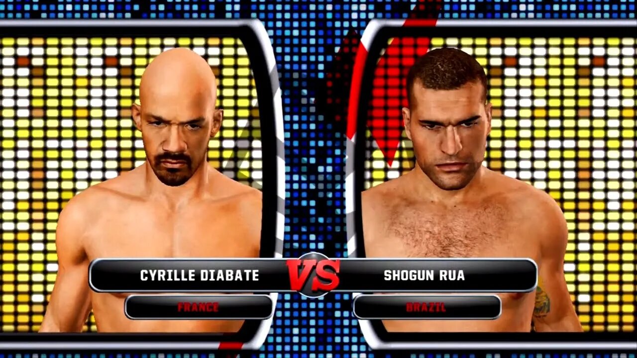 UFC Undisputed 3 Gameplay Shogun Rua vs Cyrille Diabate (Pride)