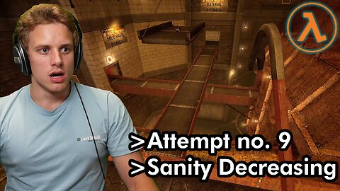 Half-Life's Parkour is Impossible for me! - Black Mesa Gameplay Part 3