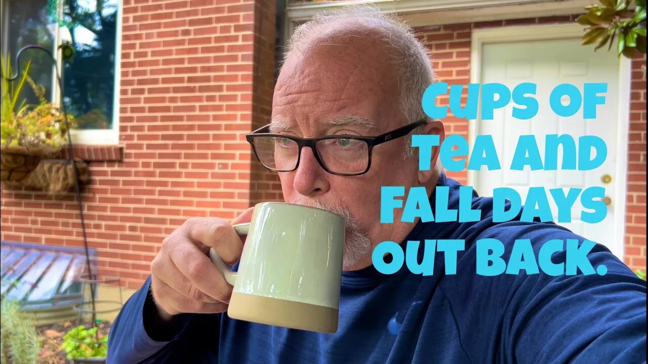 CINCINNATI DAD: Tea, Flowers, and Beautiful Fall Days At Home!