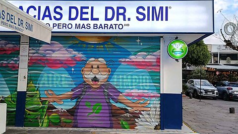 MundoRoms - ArteCalleMR - Mural Dr.Simi - Manquehue- Las Condes