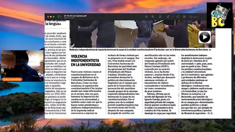 ¿Cataluña contra el idioma español?, cortas internacionales que suenan muy locales...