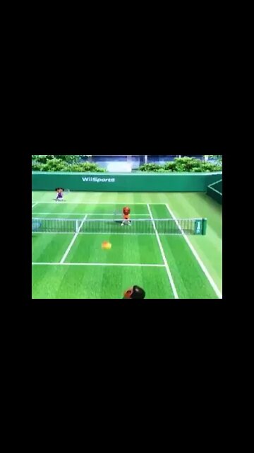 Wii Tennis #workout #1minutevideo