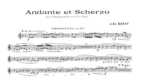 [TRUMPET SOLO] Andante et Scherzo, Barat