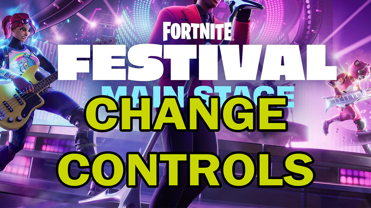 How to Change Controls in Fortnite Festival