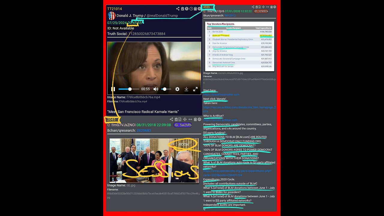🦅🇺🇸💥4,10,20 CRUMBS💥🇺🇸🦅 “Meet San Francisco Radical Kamala Harris” Dropped by Trump