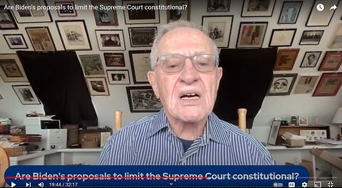 Are Biden's proposals to limit the Supreme Court constitutional?