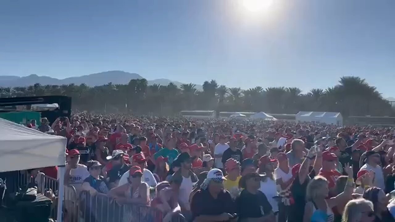 Have you ever seen a crowd that big?