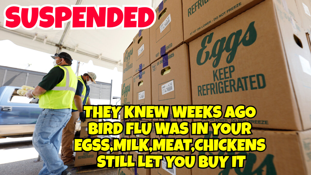 TEXAS EGG FACILITY HALTS PRODUCTION AFTER BIRD FLU OUTBREAK, THEY KNEW WEEKS AGO STILL LET YOU BUY