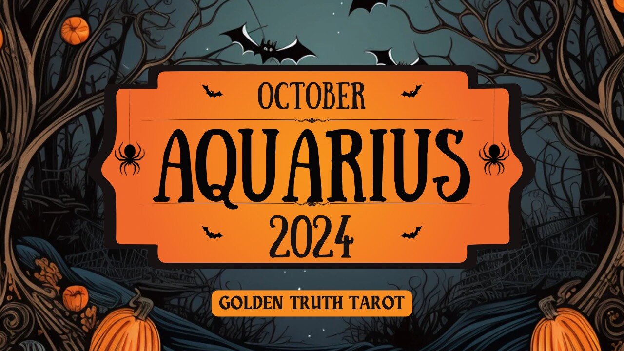 ♒️🔮AQUARIUS Tarot reading predictions for October 2024🔮♒️