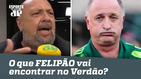 Narrador DESABAFA e fala o que FELIPÃO vai encontrar no Verdão!